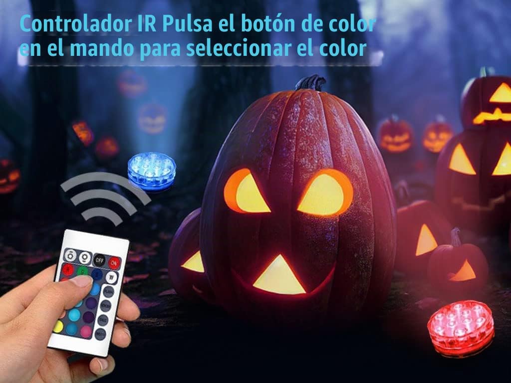 Hitop™ Luces LED Sumergibles | Dale Vida a Tu Piscina en Segundos 🌈