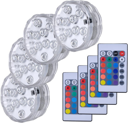 Hitop™ Luces LED Sumergibles | Dale Vida a Tu Piscina en Segundos 🌈