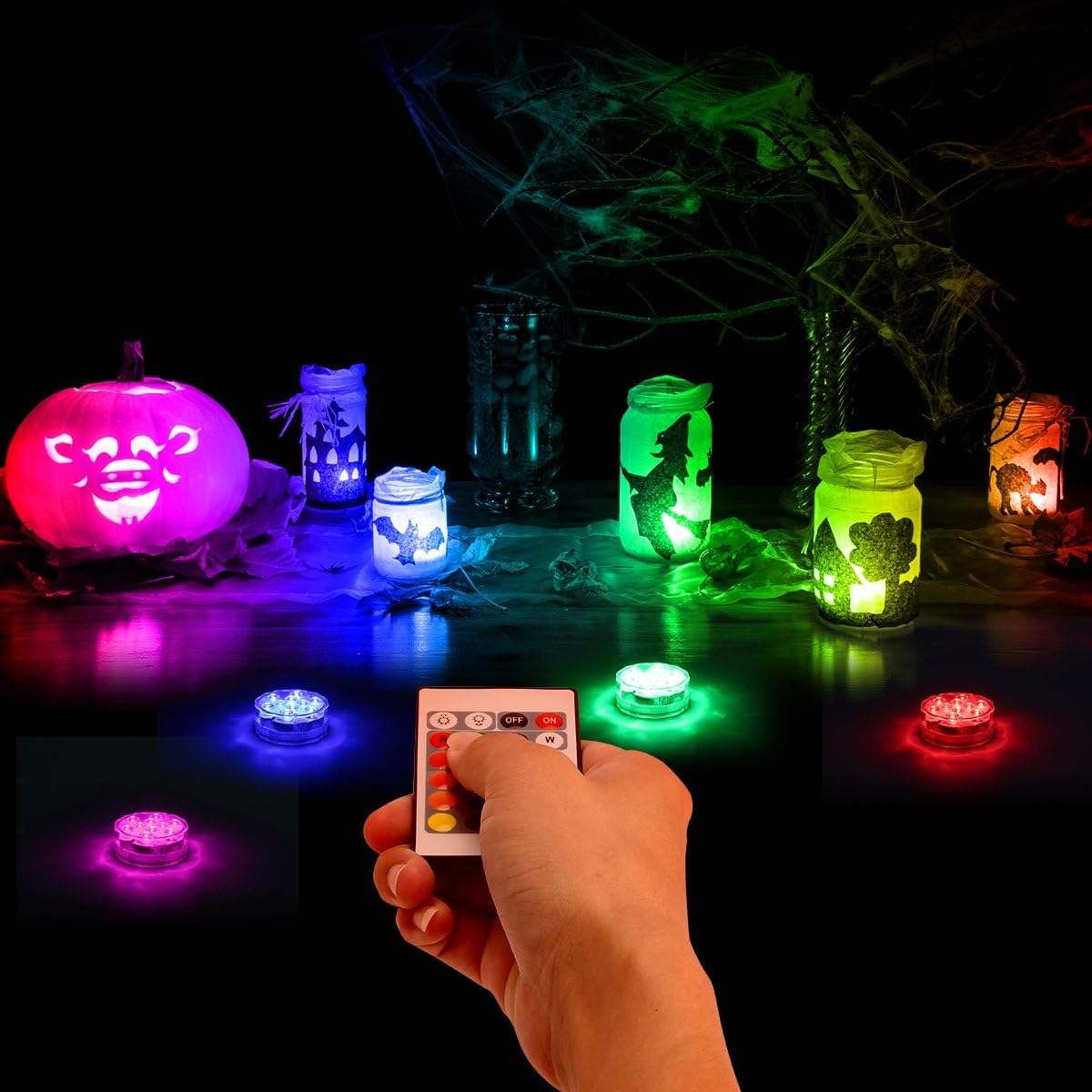 Hitop™ Luces LED Sumergibles | Dale Vida a Tu Piscina en Segundos 🌈