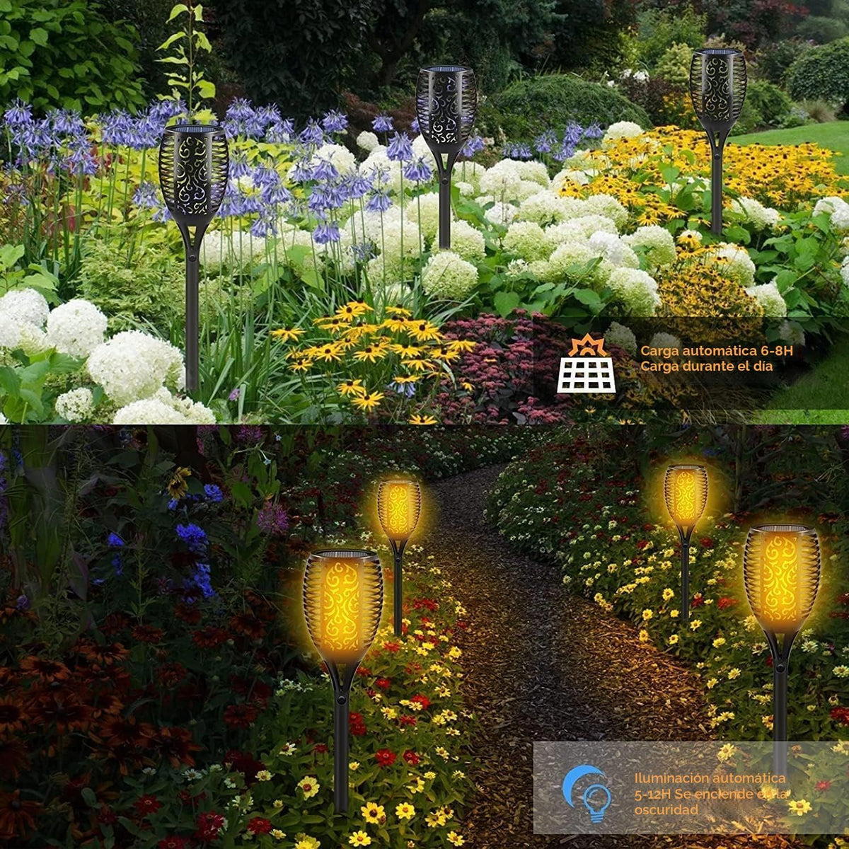 LEDFiamma™ | Convierte Tu Jardín en un Rincón Mágico de Noche 🔥