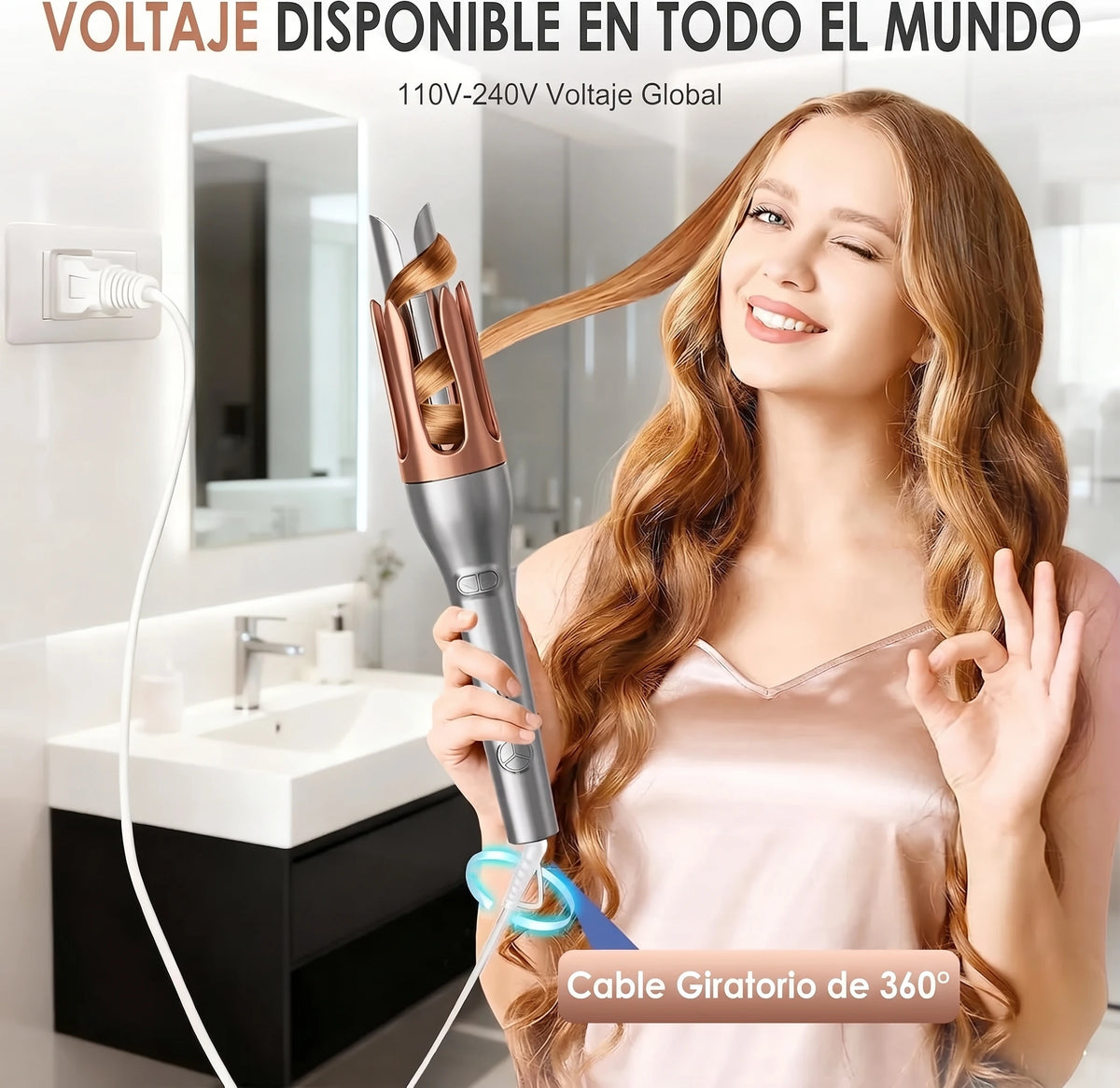 RizadOro™ | Consigue Rizos Bonitos en Minutos, Sin Complicarte ✨